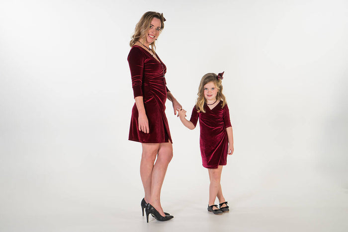 parachute Droogte Beschrijven Rosebud twinning dress | Me - mother and daughter matching dresses – Just  Like Mommy'z