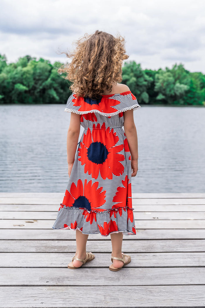Sun Dress Jurk Just Female Pretty On The Beach Twinning Dress I Me